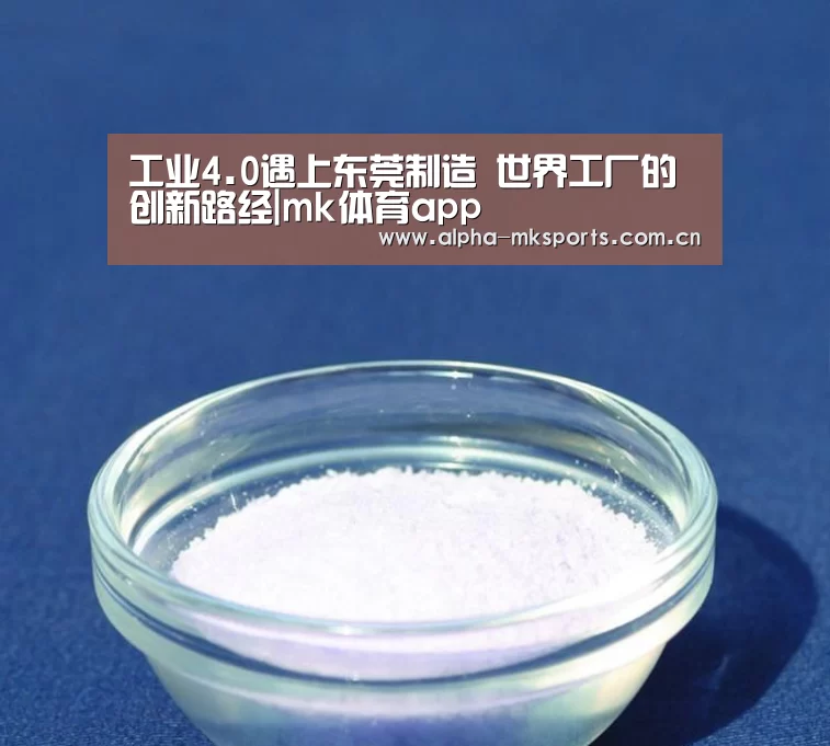 工业4.0遇上东莞制造 世界工厂的创新路经|mk体育app(图2) mk sports